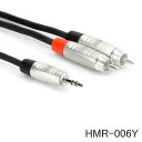 HOSA ステレオミニ→RCA×2 Y字ケーブル 1.8m