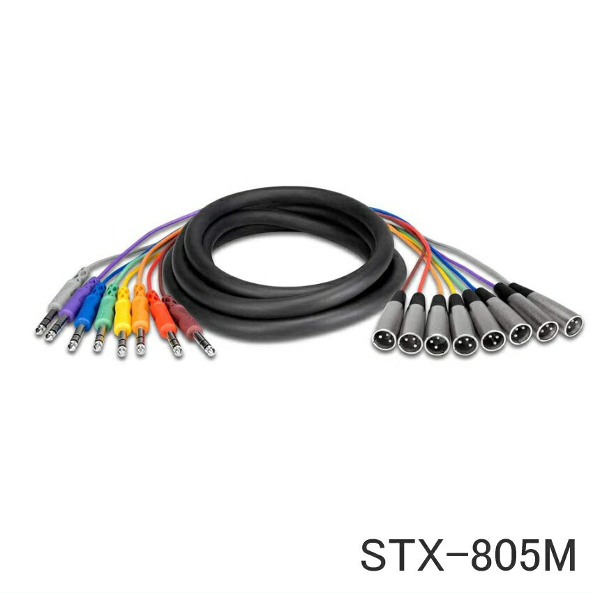 樂天商城 - HOSA スネークケーブル 5m 8XLR M - TRS(4月10日時点 供給元在庫あり)
