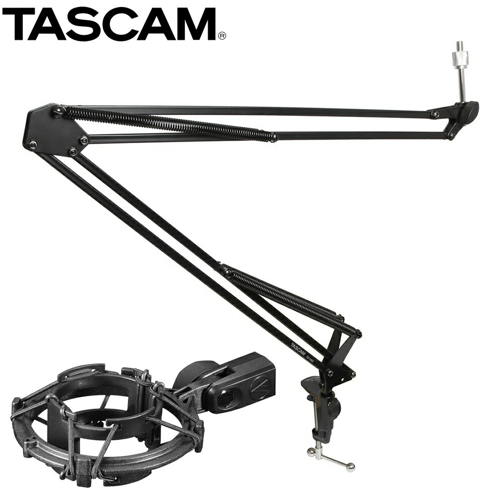 TASCAM デスクアームマイクスタンド TM-AM2 (AT2020用ショックマウントセット)