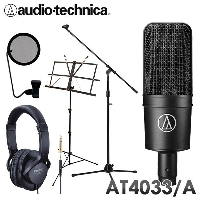 6/1̓Gg[ōőP3{audio-technica AT4033/A (iAT4033/CL) RfT[}CN@i^wbhz/}CNX^h/|bvK[htZbgj