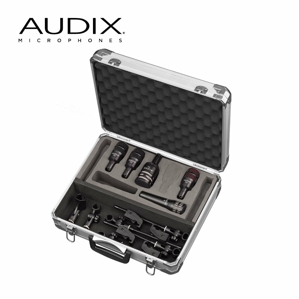 AUDIX ドラムマイクセット マイク5本セット ケース付き(10月26日時点 供給元在庫あり)