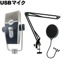 4/30はエントリーで最大P5倍★AKG USBコンデンサーマイク Lyra Y3 デスクアームマイクスタンドセット