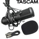 4/25はエントリーで最大P5倍★TASCAM TM-70 ウィンドスクリーンセット 配信/ナレーション/WEB会議に