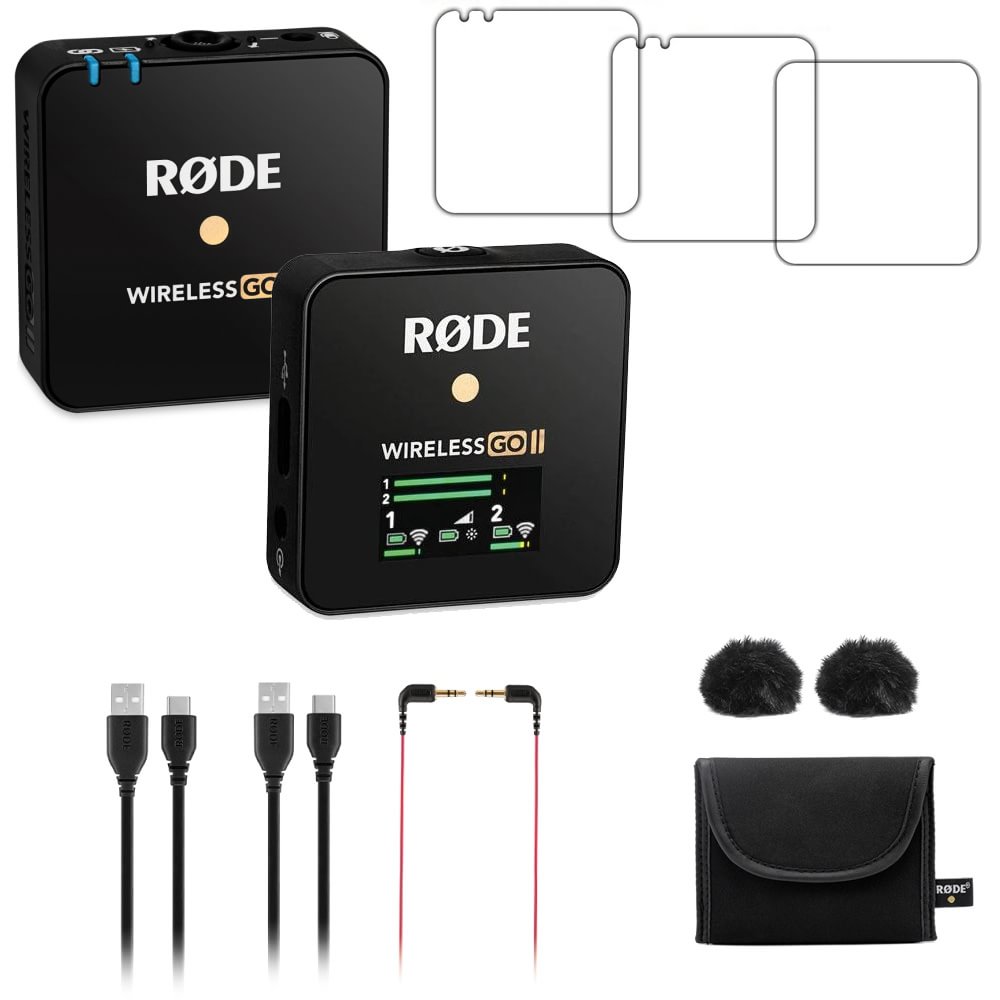 【送料無料】RODE WIRELESS GO II SINGLE (保護フィルムセット)