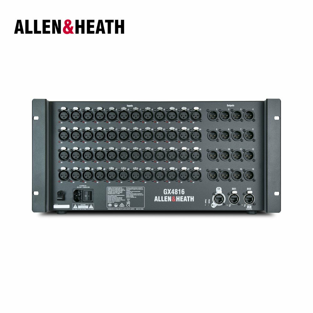 Allen & Heath ラックマウント型 入出力拡張ユニット GX4816(5月1日時点 供給元在庫あり)