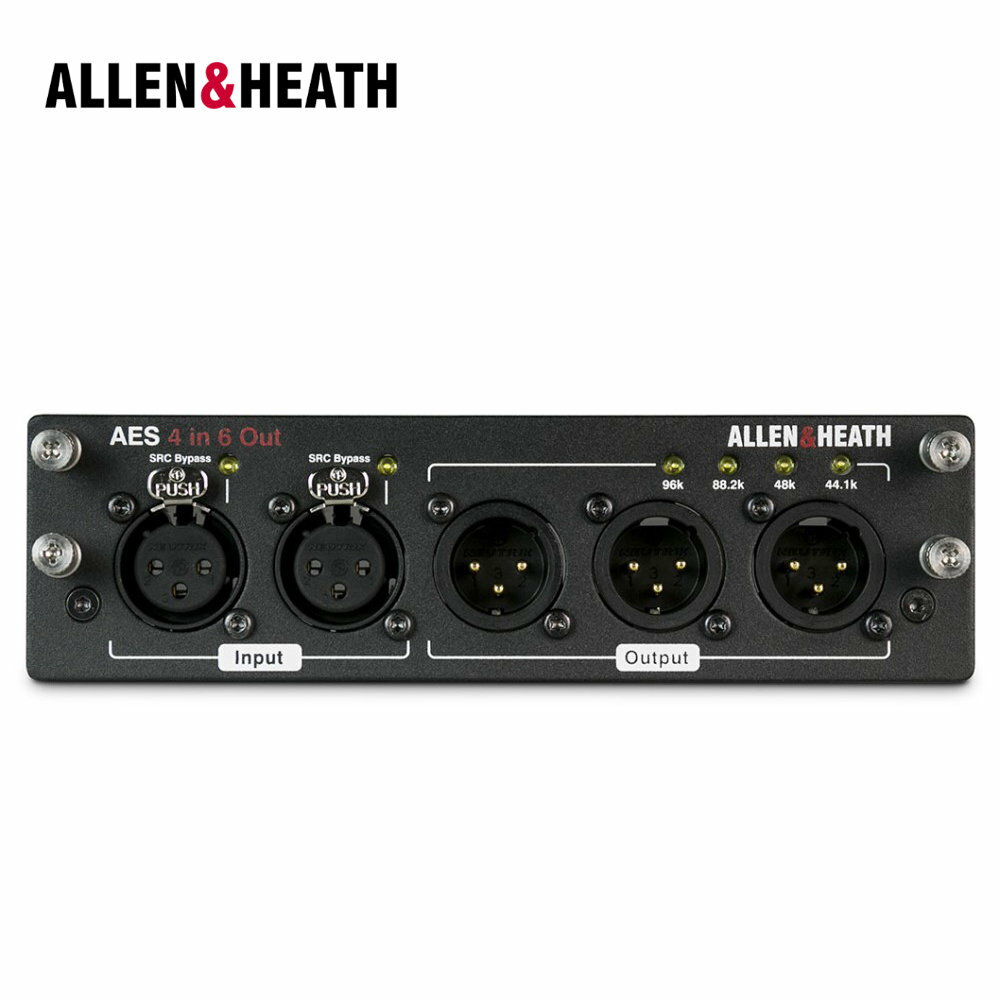 5/25はエントリーで最大P5倍★Allen & Heath オプションカード AES/EBU4入力/6出力 M-DL-AES-4in6out(5月22日時点 供…