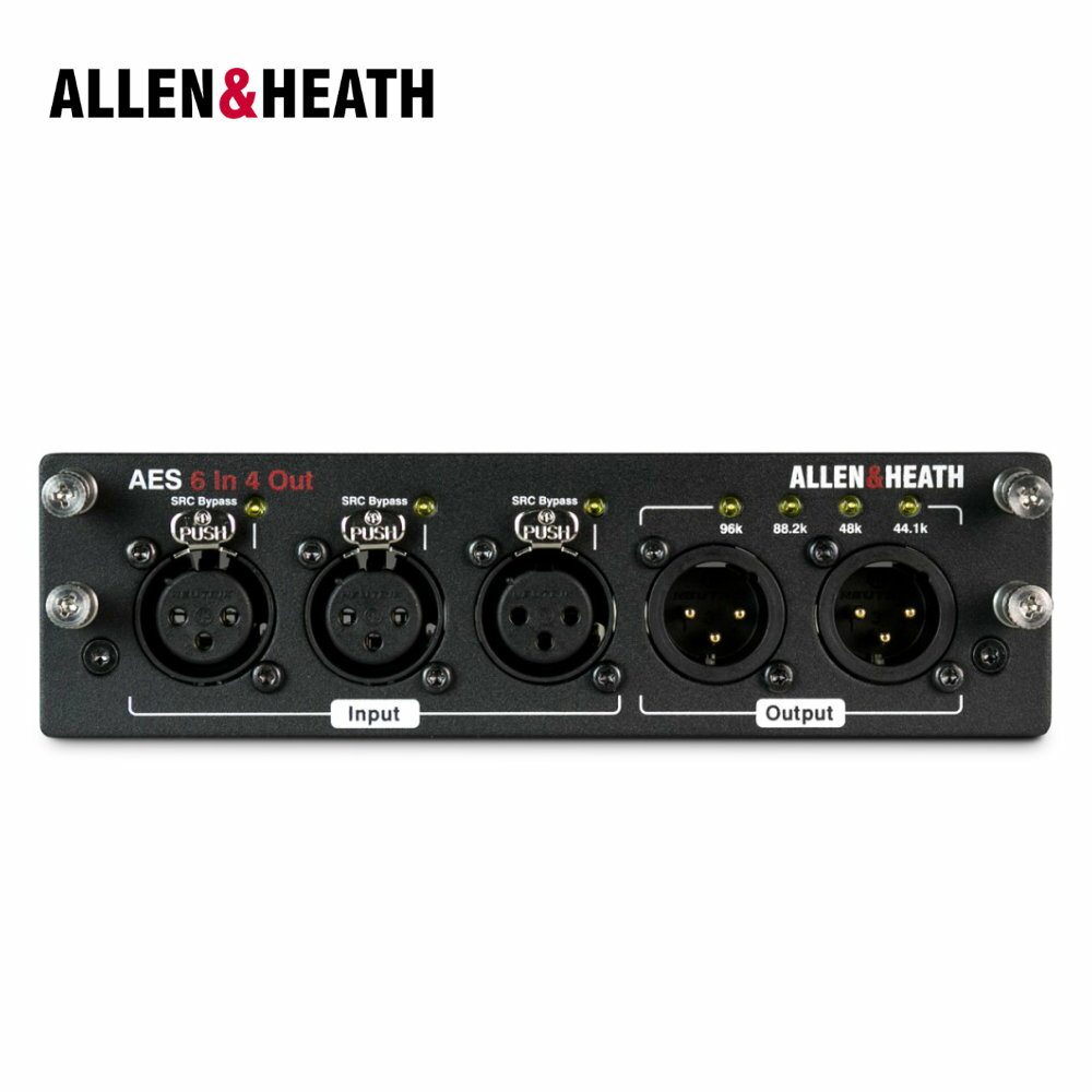 Allen & Heath オプションカード AES/EBU6入力/4出力 M-DL-AES-6in4out【入荷待ち商品】