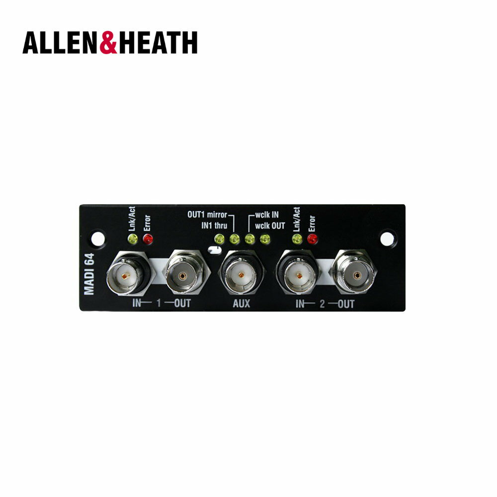 �������Ԥ����ʡ�Allen & Heath MADI I/O ������ M-MADI2-A