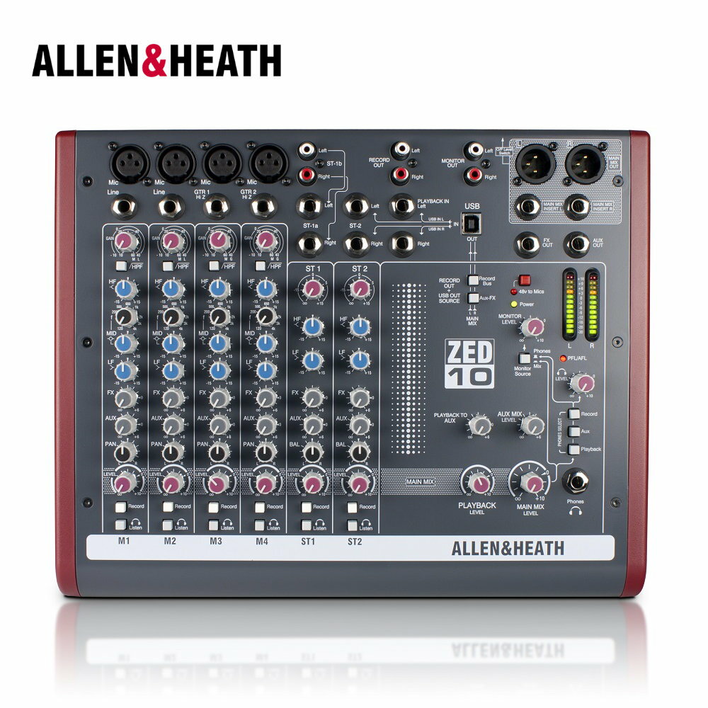 Allen & Heath アナログミキサー ZED10(5月1日時点 供給元在庫あり)