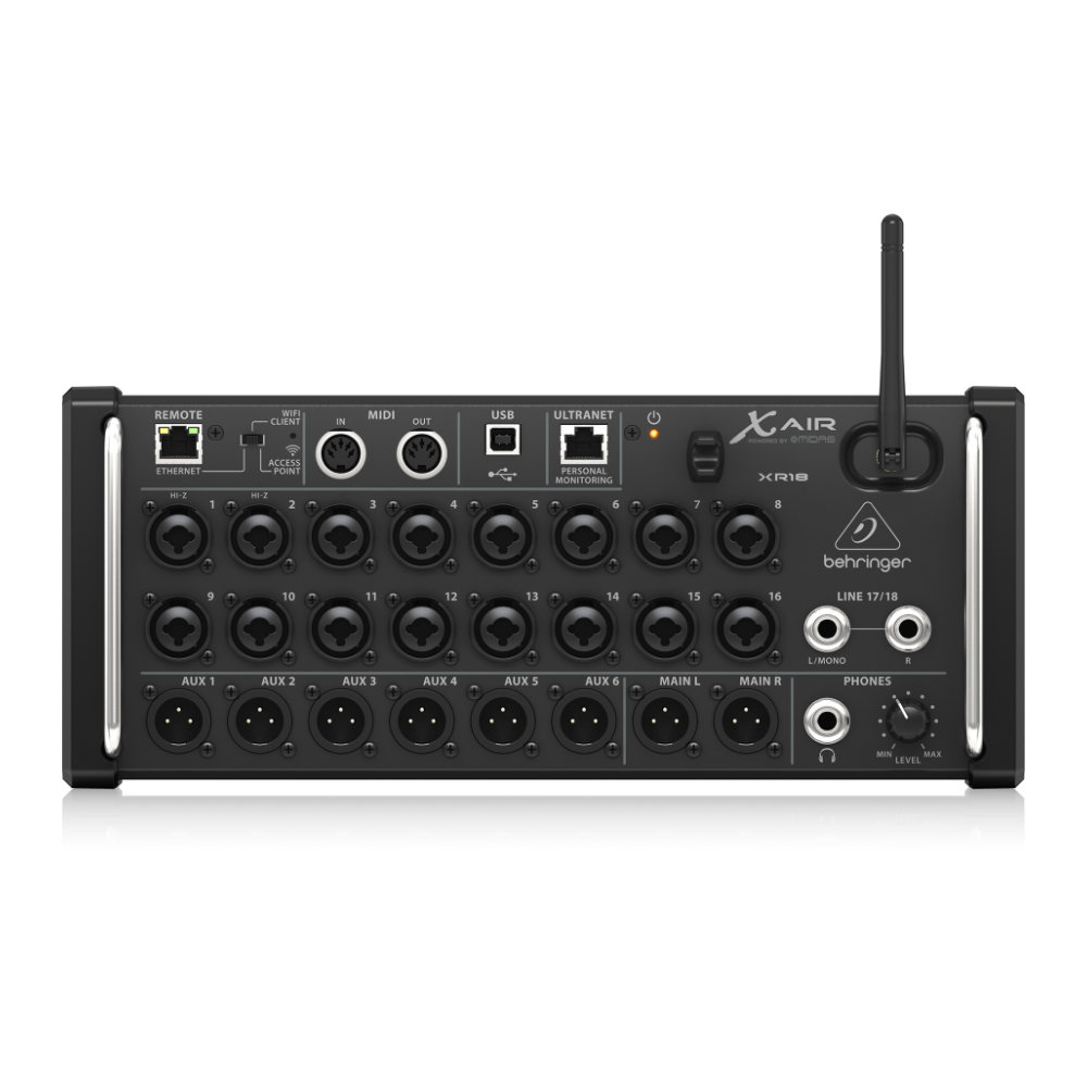 BEHRINGER デジタルミキサー XR18 X AIR (iPad/Androidタブレットリモートミキサー)(5月1日時点 供給元在庫僅少)