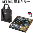 【セット内容】Model12&times;1/純正ソフトケース/TASCAM推奨SDカードプレゼント！ ※SDカードのデザインは変更となる場合がございます。 ミキサーそのままの操作感でマルチトラックレコーディングができるミキサー 12トラックモデル スタッフのコメント： 【セットの特長】 仮設PAやリハーサルスタジオでのレコーディング等、ミキサーを持ち出してレコーディングをしたい！という方にお勧めのミキサー専用ケースのセットです。ケースには、小物収納ポケットが付いており、電源ケーブルなども収納することができます。 【ミキサーの特長】 録音機に強い音響機器メーカーTASCAMが手がける12トラックライブデコーディングミキサーMODEL12。 アナログミキサーに近い操作感でPA用ミキサーとしても違和感なくご利用頂けるのはもちろん、ミキサーのままの操作感でマルチトラック録音もお楽しみ頂ける新ジャンルのミキサーです。MODEL12ではMTR特有の操作性を極力感じさせず、今までのミキサーの操作感にMTRの録音ボタンを追加したシンプルな使用感で簡単にレコーディングをすることができました。 10chのミキサーはリハーサルスタジオや中・小規模ライブスペースにおいて人気のラインアップとなります。サイズもコンパクトになり、自宅のデスクにも置きやすいサイズ感です。マイクプリは8機を搭載しておりますので、10チャンネルのうち8チャンネルをマイク入力トラックとして使用できます。 Model12はデジタルミキサー仕様となっておりますので、USB接続時にオーディオインターフェイスとして使用できるほか、フィジカルコントローラーとしても使用できます。また、MIDI IN/OUT端子を搭載しており、MTRモード時に外部のシーケンサーやリズムマシンと同期をすることもできます。 なお、マルチトラックレコーダーモードで録音したデーターは基本的にトラック毎にWAVファイルとして出力できるので、DAWに音源を取り込んで高度なエフェクトやミキシングをすることも可能です。MODEL12をリハーサルスタジオ等に持ち込んでレコーディング、自宅ではDAWで編集　といった使用方法もなかなか良いですね。 【メーカーサイトより】 楽曲・マルチメディア制作に携わるすべてのクリエーター、ソングライター、パフォーマーのためのオールインワンプロダクションミキサー 『Model 12』は小型サイズ多機能ミキサーです。定評のあるTASCAMマルチトラックレコーダー機能を内蔵し、USBオーディオ/MIDIインターフェース、DAWコントロール機能に加えて、ポッドキャスト番組制作に便利なミックスマイナス機能やスマートホン経由でトーク番組への参加を可能にするスマートホン入力など、ユニークな機能を搭載。『Model 12』はユーザーの創造意欲を掻き立て、制作からライブパフォーマンスまで、また、ポッドキャスト制作を含めすべてのワークフローを1台でカバーできます。 【主な仕様】 対応メディア SD (512MB〜2GB)、SDHC (4GB〜32GB)、SDXC (64GB〜512GB) ※Class 10以上 録音フォーマット WAV(BWF) 再生フォーマット WAV、BWF サンプリング周波数 44.1k / 48k Hz ビット長 16 / 24 bit 録音可能チャンネル数 最大12チャンネル (10チャンネル + 2ステレオミックス) PHONES OUT PHONES 1、2 1/4&quot; (6.3mm)標準ジャック/最大出力レベル45mW + 45mW (32&Omega;負荷時) FOOTSWITCH 1/4&quot; (6.3mm) TRS標準ジャック CLICK 1/4&quot; (6.3mm) TRS標準ジャック USB Audio 端子USB Type-C フォーマットUSB2.0 High-Speed、マスストレージクラス / USBオーディオクラス サンプリング周波数44.1k / 48k Hz ビット長16 / 24 bit 最大入力数12チャンネル 最大出力数10チャンネル Bluetooth&reg; バージョン5.0/出力クラスClass 2/見通し通信距離約10m ※通信距離は目安です。周囲の環境や電波状況により通信距離は変わる場合があります。/対応プロファイルA2DP/対応A2DPコーデックSBC、AAC/A2DPコンテンツ保護方式SCMS-T Internal Effects 16種類(リバーブやフランジャー、ディレイを搭載) 電源 AC 100〜240V、50/60Hz 消費電力 16W 外形寸法 343(W) &times; 360(H) &times; 98.8(D)mm (サイドパネル、突起部を含む) 質量 4.3kg 動作温度 5〜35 &deg;C 付属品 電源コード、取扱説明書(保証書付き) ご確認ください。 ※仕様および外観は改善のため予告なく変更することがあります。■詳細画像 12マルチトラック録音 / 10トラック再生 『Model 12』の内蔵マルチトラックレコーダー機能は、12トラックを最大48kHz/24bitのWAVファイルでSDカードへ録音(直接)することができます。また、パンチイン・パンチアウトやオーバーダブ録音にも対応し、録音されたWAVファイルはコンピューターにエクスポートしてDAWでさらなる編集を可能にします。 DAWに対応した12入力/10出力 USBオーディオインターフェース 『Model 12』に装備されているUSB Type-Cコネクターでコンピューターとの接続が容易に。様々なDAWを使用したコンテンツ再生や録音が可能です。 またDAWやSDカードに録音したソースに対して『Model 12』のコンプやEQを後からかけることで直感的なコントロールにも対応します。 統合されたDAWコントロール機能 Model 12 アナログライクな『Model 12』のフェーダーやノブをDAWコントロールとして活用すれば、作曲やミックスをスムーズに行うことができます。HUI/MCUプロトコルを採用し、ほとんどの主要なDAWに対応。フェーダーやミュート、パン、ソロなどのミキシング操作および再生、録音、早送り、早戻し、JOGなどのトランスポート操作が可能です。 ※DAWコントロール動作確認済 DAWソフトウェア：Pro Tools、Apple Logic、MOTU Digital Performer、Steinberg Cubase、Ableton Live、Cakewalk by BandLab