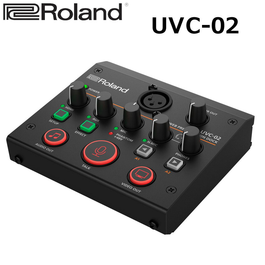 5/30はエントリーで最大P5倍★Roland UVC-02 HDMI USBビデオキャプチャー