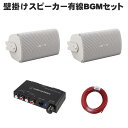 BOSE 壁掛けスピーカー 白色 2本セット パワーアンプ付き