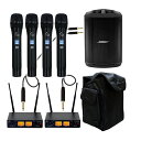 BOSE 簡易PAセット S1 Pro + (ケース/ワイヤレスマイク4本セット)