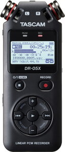 5/5はエントリーで最大P5倍★TASCAM USBマイク機能付レコーダー DR-05X + ウィンドスクリーン等 お勧めアクセサリーセット