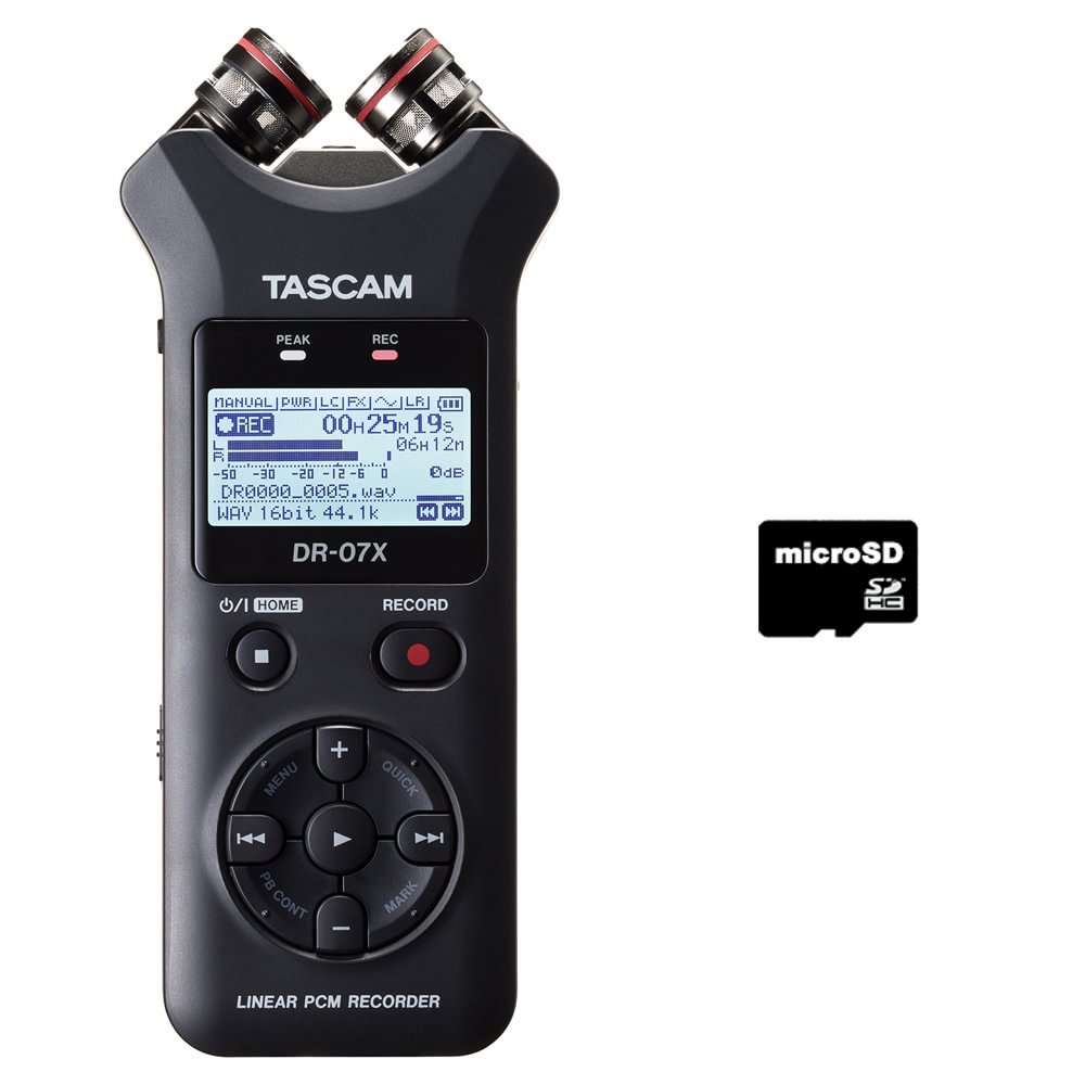 TASCAM DR-07X ハンディレ