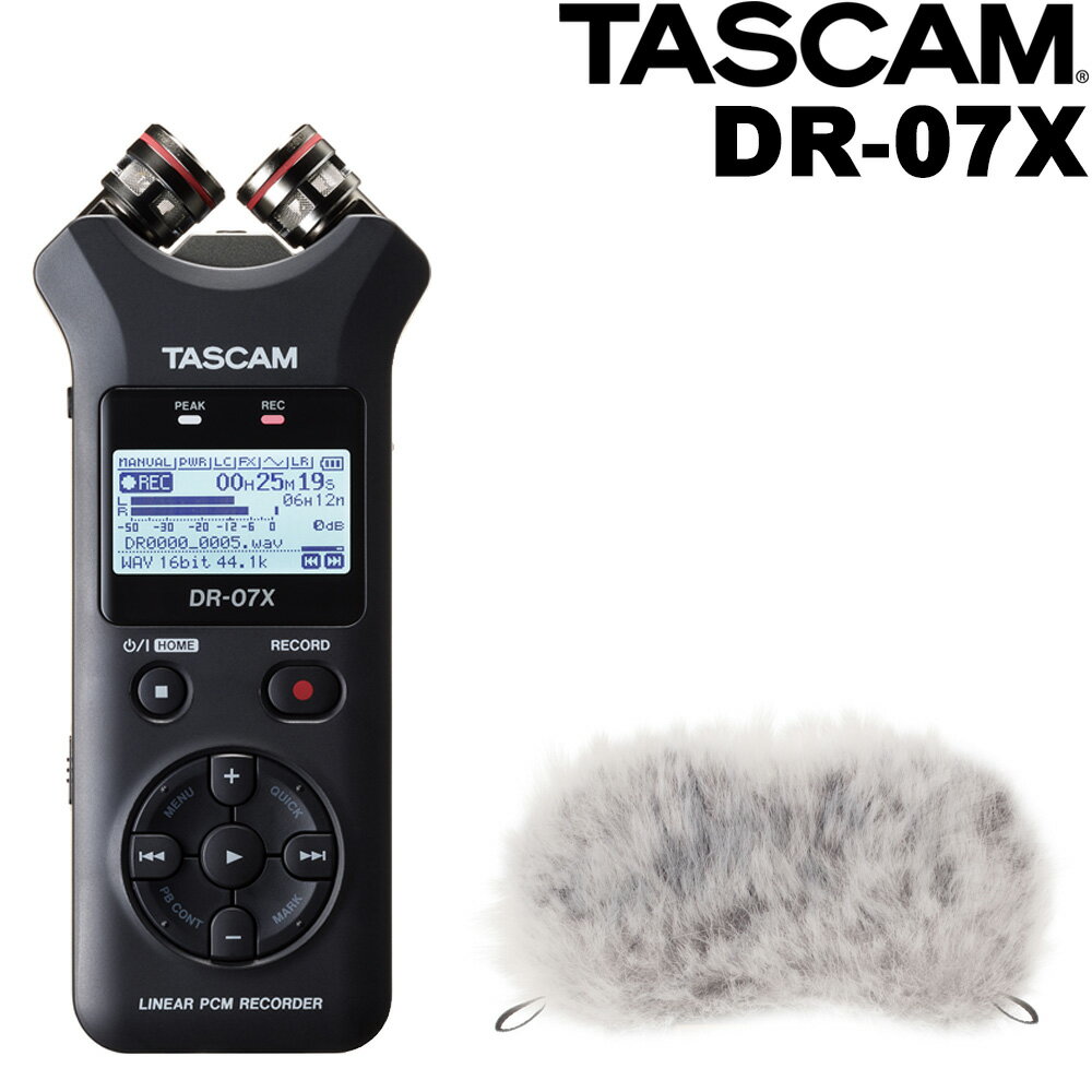 TASCAM DR-07X ˥PCM쥳+ɥ꡼󥻥å