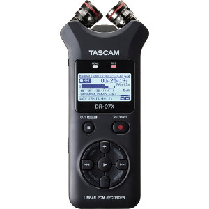 TASCAM リニアPCMレコーダー DR-07X(USBマイクとしても機能するレコーダー) microSD・USBケーブルセット