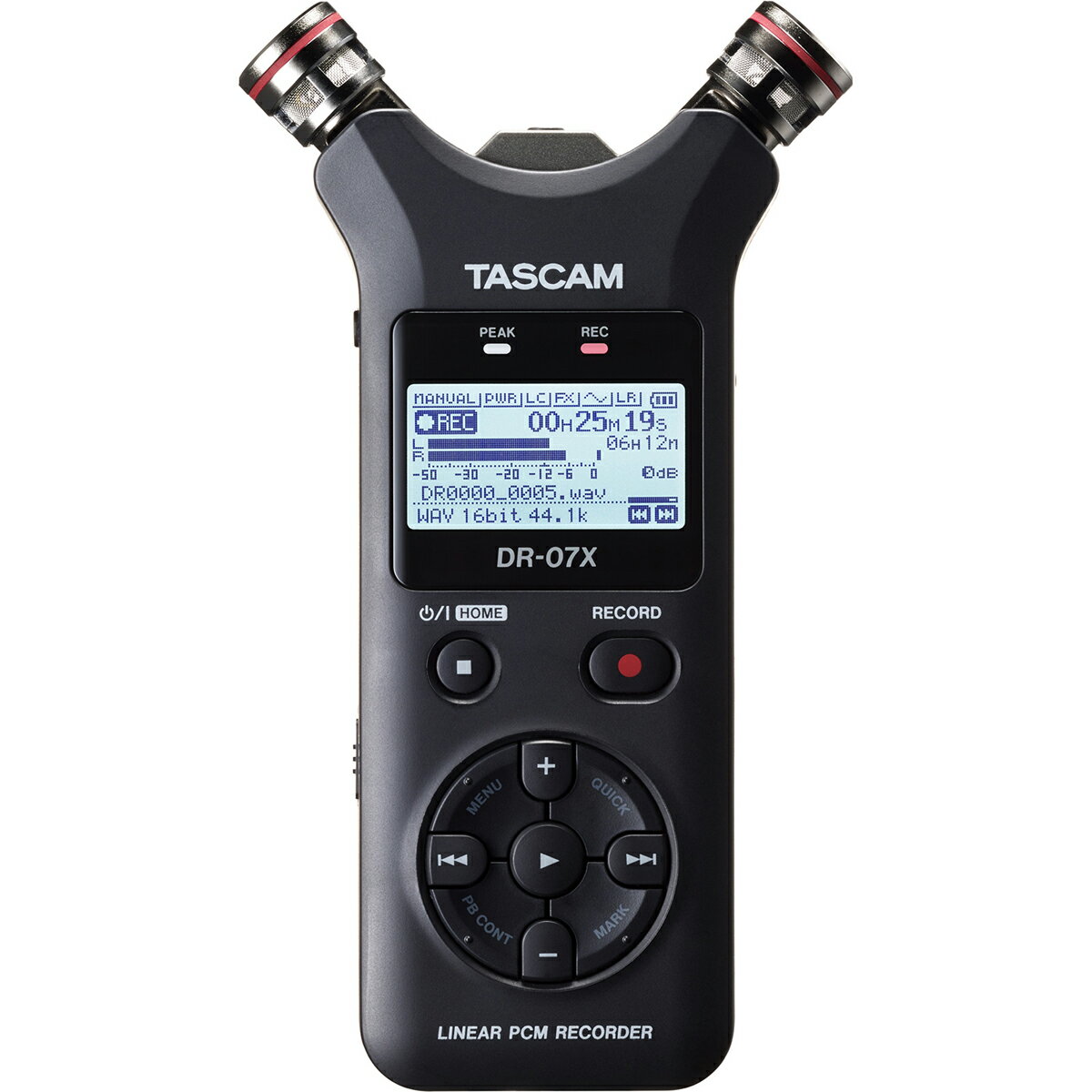 TASCAM USBマイク機能付 レコーダー DR-07X + ウィンドスクリーン等 お勧めアクセサリーセット 3