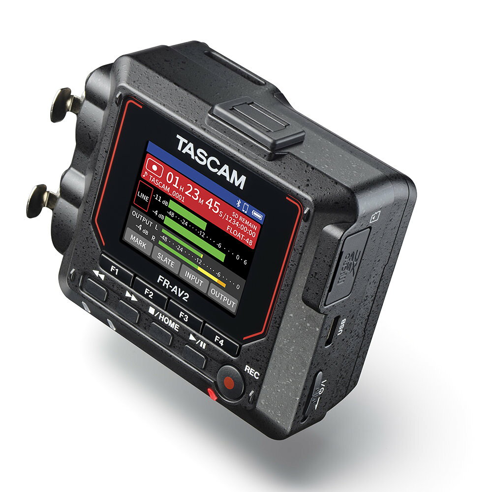 TASCAM FR-AV2 + AK-BT2 �����ॳ����Ʊ���˺�Ŭ�ʥ��ƥ쥪�ߥ˥����֥륻�å� �ޥ������ϸ���