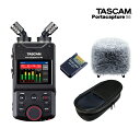 TASCAM Portacapture X6 ソフトケース ウィンドスクリーン/Bluetoothアダプターセット