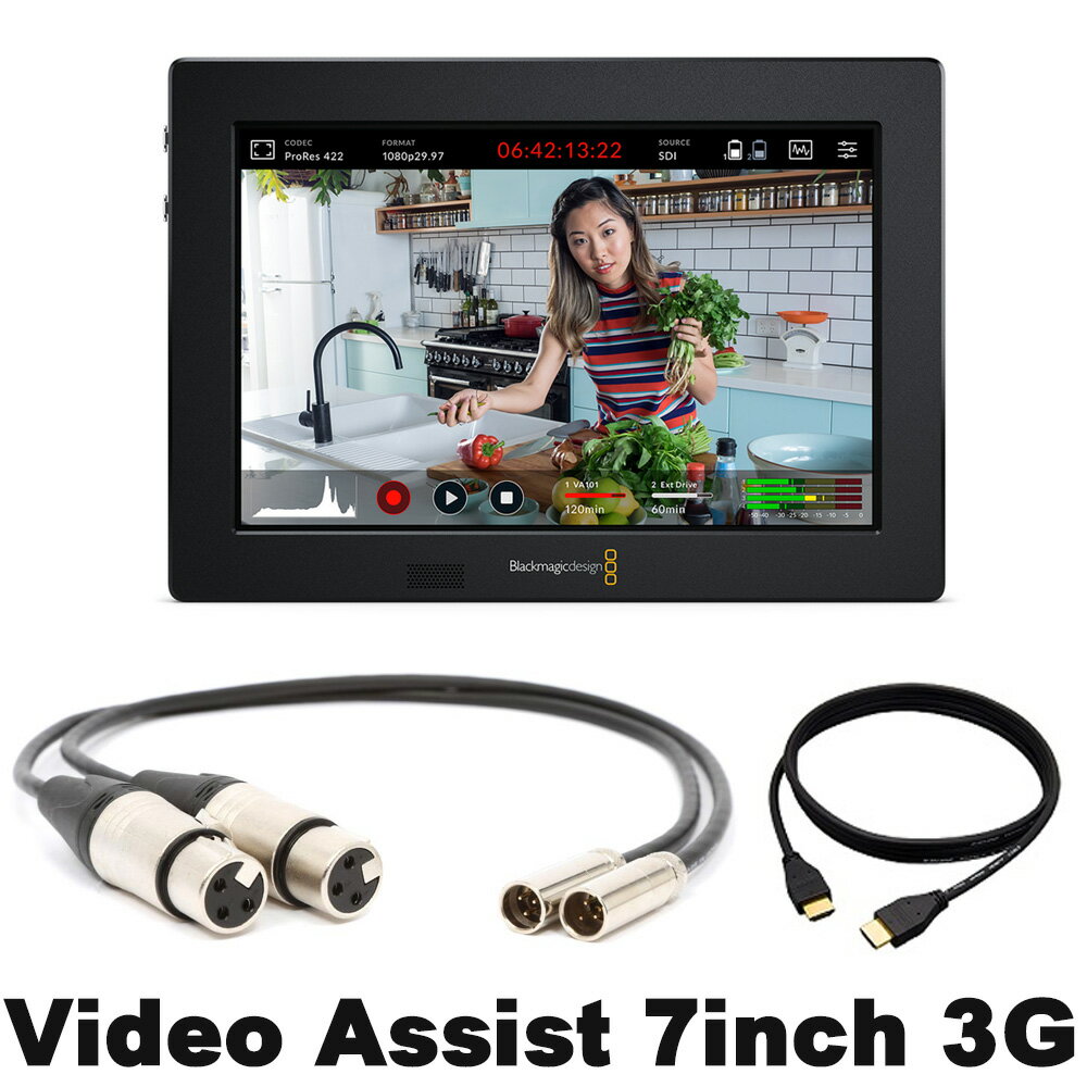 BlackMagicDesgin モニター一体型レコーダー 7インチ Video Assist 7