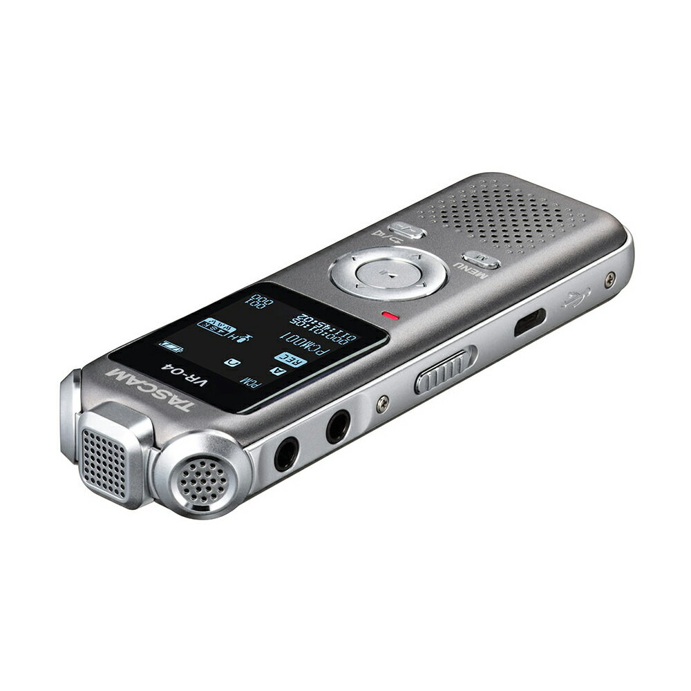 TASCAM ICレコーダー VR-04-GY グレイ (microSDカードセット)