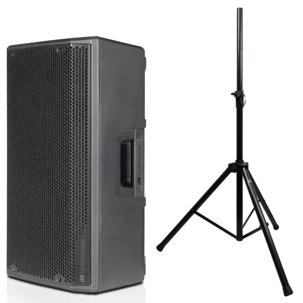 スタンド付■10インチ パワードスピーカー ハイパワー1200W dBTechnologies OPERA 10