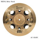 マイネル スタックシンバル 本商品は、MEINL スタックシンバル「AC-BABY」です。 MEINLアーティスト、Luke Holand氏の新たなアイデアを生かしたスタックシンバルが登場しました。 Baby Stackは、10インチByzance Trash Splashを12インチ Classics Custom Trash Splashの上に重ねた仕様です。 【ご確認下さい】 ※お使いのモニタ環境により、商品画像の色合いが異なる場合がございます。 思っていたものと違う等の理由での返品はお受け致しかねます。予めご了承下さい。 初期不良が発生した場合は対応致します。 製品の仕様及びデザインは改良のため予告なく変更することがあります。マイネル スタックシンバル 本商品は、MEINL スタックシンバル「AC-BABY」です。 MEINLアーティスト、Luke Holand氏の新たなアイデアを生かしたスタックシンバルが登場しました。 Baby Stackは、10インチByzance Trash Splashを12インチ Classics Custom Trash Splashの上に重ねた仕様です。 【ご確認下さい】 ※お使いのモニタ環境により、商品画像の色合いが異なる場合がございます。 思っていたものと違う等の理由での返品はお受け致しかねます。予めご了承下さい。 初期不良が発生した場合は対応致します。 製品の仕様及びデザインは改良のため予告なく変更することがあります。