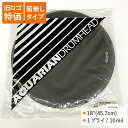 フロアタム用 ヘッド 18インチ(45.7cm)ブラックコーテッドヘッド【1プライ/10mil】AQUARIAN JD-18「チューニングし易い」REMO(レモ)やEVANS(エバンス)同様に海外で定番のブランド アクエリアン