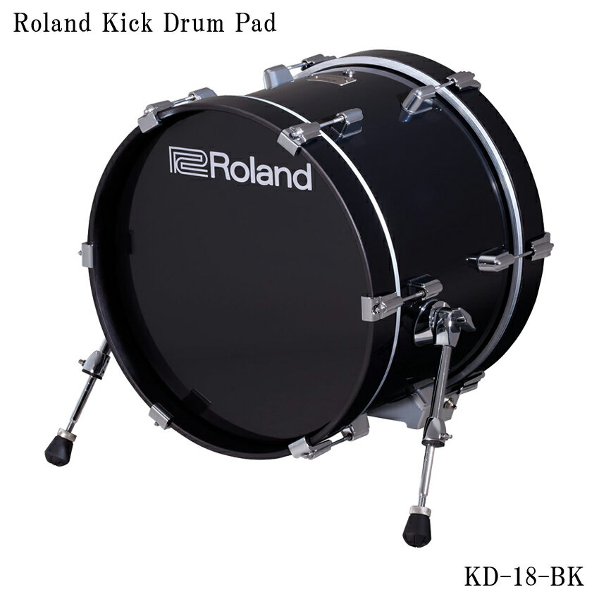 Roland ローランド KD-18-BK Bass Drum 18インチ
