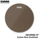EVANS エヴァンス マーチングスネアヘッド System Blue Snare SB14MSB 14インチ