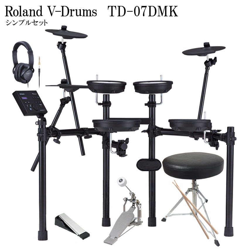  Żҥɥ TD-07DMK ػ/ڥ/ƥåդ Roland V-Drums ɥ