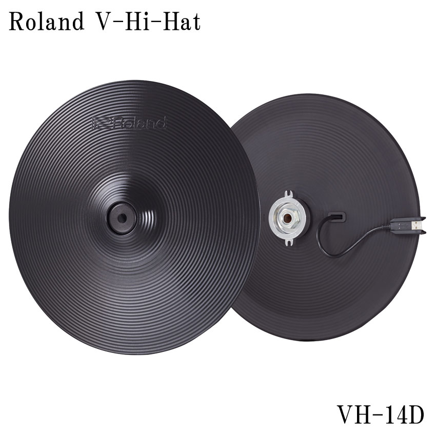 5/20はエントリーで最大P5倍★Roland VH-14D V-Drums Digital V-Hi-Hat デジタル ハイハット ローランド 電子ドラム パッド