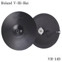 　 Roland V-Hi-Hat VH-14D 高度なマルチ・センサー・トリガーを搭載したデジタル・ハイハット 本商品は、Roland V-Hi-Hat「VH-14D」です。 ローランド独自のデジタル・パッドは、V-Drums音源モジュールの高速処理と相まって、電子ドラムを次のステージへ誘います。今までの電子ドラムでは実現できなかった、演奏者の微妙なニュアンスにも反応し、表現します。 VH-14Dは、その感度や音色変化、オープン・クローズの解像分析など、今まで成し得なかった、演奏表現力が飛躍的に向上しています。二枚構造でさらに薄くなった14インチのパッドは、より自然な打感をもたらし、高解像度のセンサー・システムは、打撃の強さや叩いたスティックの位置、ペダル・ワークを精度高く読み取ります。フット・スプラッシュの自然な表現はもちろん、ハイハットはアコースティック・ドラムのように、手のタッチでミュートすることもできます。 PD-140DS（デジタル・スネア）とCY-18DR（デジタル・ライド）にVH-14Dが加わることで、ドラム演奏においてニュアンス感が最も重要となる3つのパッドが進化し、ローランドV-Drumsの表現力をさらに昇華させます。 VH-14Dは、TD-50やTD-27をアップデートすると使用可能。加えてTD-50は別売のTD-50Xアップグレードを購入することで、VH-14Dの魅力を最大限に引き出すハイハット音色等の新たな機能が追加されます。 ●TD-50Xの音源性能を最大限に引き出すために設計された、高解像度のセンサー・システムを搭載した、デジタル・ハイハット。 ●アコースティックさながらの打感と表現力を実現した薄型、14インチ・パッド。 ●打撃の強さや、叩いたスティックの位置、ペダル・ワークの精密な解析と表現。 ●手でミュートが可能な、広範囲のタッチ・センサー。 ●従来と同様、アコースティック・ハイハット・スタンドへのマウントが可能。 【ご確認下さい】 ※お使いのモニタ環境により、商品画像の色合いが異なる場合がございます。 思っていたものと違う等の理由での返品はお受け致しかねます。予めご了承下さい。 初期不良が発生した場合は対応致します。 製品の仕様及びデザインは改良のため予告なく変更することがあります。 【主な仕様】 サイズ 14インチ 対応奏法（トリガー） オープン/ハーフ・オープン/クローズ/プレス（多段階開閉位置検出） ボウ・ショット（多段階打点位置検出、ワイド・ダイナミック・レンジ） エッジ・ショット（多段階打点位置検出、ワイド・ダイナミック・レンジ） フット・クローズ/スプラッシュ チョーク奏法（エッジ・チョーク、ボウ・タッチ） センサー・システム マルチ・エレメント・センサー・システム ボウ・センサー×3 エッジ・センサー モーション・センサー タッチ・センサー センシング・プロセッサー内蔵 接続端子 DIGITAL TRIGGER OUT端子 （DIGITAL TRIGGER IN端子を搭載したローランド製ドラム音源と互換性があります） 電源 DIGITAL TRIGGER IN端子から供給 （DC5V） 消費電流 90mA 付属品 取扱説明書 クランプ スペーサー（3種類） 接続ケーブル ケーブル・タイ ドラム・キー 保証書 別売品 ノイズ・イーター：NEシリーズ 【外形寸法/質量 （クラッチを含まず）】 幅（W） 356 mm 奥行き（D） 356 mm 高さ（H） 160 mm 質量 2.2 kg高度なマルチ・センサー・トリガーを搭載したデジタル・ハイハット 本商品は、Roland V-Hi-Hat「VH-14D」です。 ローランド独自のデジタル・パッドは、V-Drums音源モジュールの高速処理と相まって、電子ドラムを次のステージへ誘います。今までの電子ドラムでは実現できなかった、演奏者の微妙なニュアンスにも反応し、表現します。 VH-14Dは、その感度や音色変化、オープン・クローズの解像分析など、今まで成し得なかった、演奏表現力が飛躍的に向上しています。二枚構造でさらに薄くなった14インチのパッドは、より自然な打感をもたらし、高解像度のセンサー・システムは、打撃の強さや叩いたスティックの位置、ペダル・ワークを精度高く読み取ります。フット・スプラッシュの自然な表現はもちろん、ハイハットはアコースティック・ドラムのように、手のタッチでミュートすることもできます。 PD-140DS（デジタル・スネア）とCY-18DR（デジタル・ライド）にVH-14Dが加わることで、ドラム演奏においてニュアンス感が最も重要となる3つのパッドが進化し、ローランドV-Drumsの表現力をさらに昇華させます。 VH-14Dは、TD-50やTD-27をアップデートすると使用可能。加えてTD-50は別売のTD-50Xアップグレードを購入することで、VH-14Dの魅力を最大限に引き出すハイハット音色等の新たな機能が追加されます。 ●TD-50Xの音源性能を最大限に引き出すために設計された、高解像度のセンサー・システムを搭載した、デジタル・ハイハット。 ●アコースティックさながらの打感と表現力を実現した薄型、14インチ・パッド。 ●打撃の強さや、叩いたスティックの位置、ペダル・ワークの精密な解析と表現。 ●手でミュートが可能な、広範囲のタッチ・センサー。 ●従来と同様、アコースティック・ハイハット・スタンドへのマウントが可能。 【ご確認下さい】 ※お使いのモニタ環境により、商品画像の色合いが異なる場合がございます。 思っていたものと違う等の理由での返品はお受け致しかねます。予めご了承下さい。 初期不良が発生した場合は対応致します。 製品の仕様及びデザインは改良のため予告なく変更することがあります。 【主な仕様】 サイズ 14インチ 対応奏法（トリガー） オープン/ハーフ・オープン/クローズ/プレス（多段階開閉位置検出） ボウ・ショット（多段階打点位置検出、ワイド・ダイナミック・レンジ） エッジ・ショット（多段階打点位置検出、ワイド・ダイナミック・レンジ） フット・クローズ/スプラッシュ チョーク奏法（エッジ・チョーク、ボウ・タッチ） センサー・システム マルチ・エレメント・センサー・システム ボウ・センサー×3 エッジ・センサー モーション・センサー タッチ・センサー センシング・プロセッサー内蔵 接続端子 DIGITAL TRIGGER OUT端子 （DIGITAL TRIGGER IN端子を搭載したローランド製ドラム音源と互換性があります） 電源 DIGITAL TRIGGER IN端子から供給 （DC5V） 消費電流 90mA 付属品 取扱説明書 クランプ スペーサー（3種類） 接続ケーブル ケーブル・タイ ドラム・キー 保証書 別売品 ノイズ・イーター：NEシリーズ 【外形寸法/質量 （クラッチを含まず）】 幅（W） 356 mm 奥行き（D） 356 mm 高さ（H） 160 mm 質量 2.2 kg