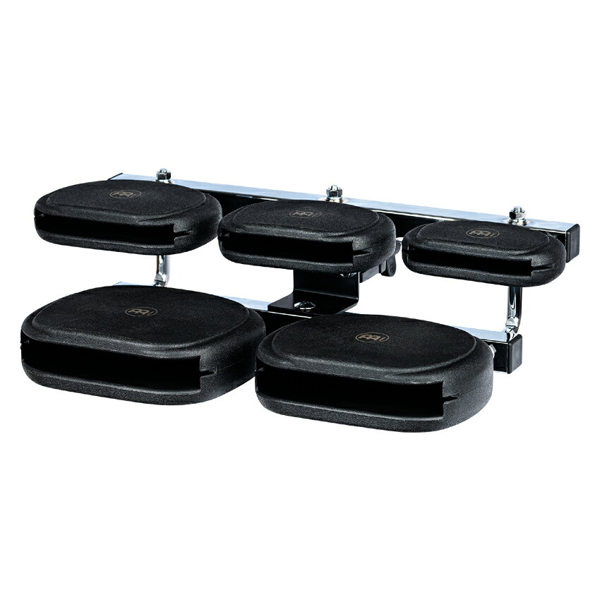 楽器のことならメリーネットのMEINL マイネル TMSTB ブロックセット Symthetic Temple Block 5-Piece Set｜アングル2