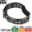 MEINL TMT1BK マイネル タンバリン ブラック プラスチック ダブルタンバリン