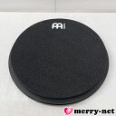 【箱痛み品特価】MEINL ドラム練習パッド MMP12BK 12インチ ブラック マイネル ドラムトレーニングパッド