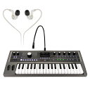 KORG ミニキーボード microKORG2 有線イヤモニターセット