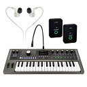 KORG コンパクトシンセサイザー micro KORG2 ワイヤレスイヤモニターセット