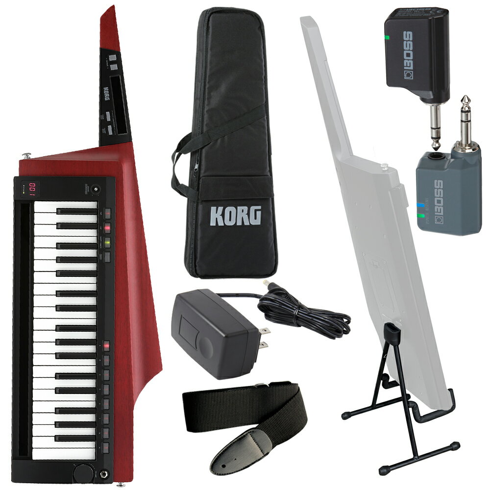KORG キーボード RK-100S2 RD (ワイヤレスシステム/スタンドセット)