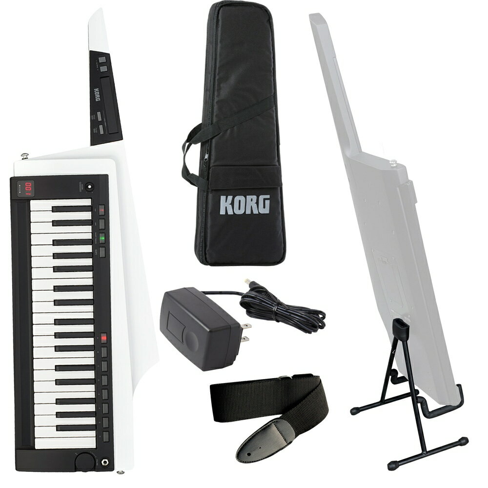 KORG ショルダーキーボード RK-100S2 白 (スタンド/ACアダプターセット)のサムネイル