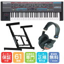 Roland JUNO-X 本体 + 堅牢なZ型キーボードスタンド SONY モニターヘッドフォン セット ライブにもお勧め