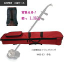 二胡 キャリングバッグ【背負えるケース】NKB-03 レッド NKB03 RD