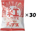 (30袋セット)大阪紅ショウガ天ポテトチップス90g×30袋セット(OS)(代引・他社製品と同梱不可)(沖縄・離島への発送は不可)