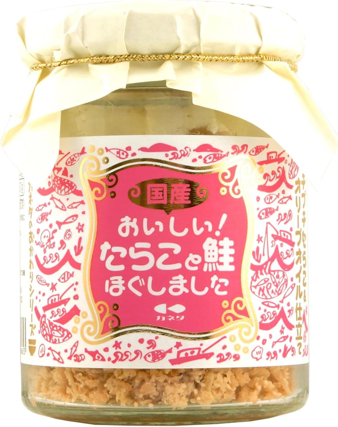 (15個セット)カネタ たらこと鮭 90g×15個セット(AT)(代引不可)(沖縄・離島への発送は不可)