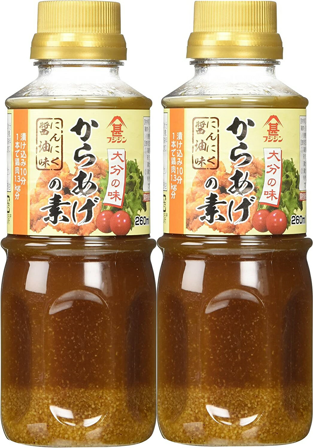 2本セット フジジン からあげの素 260ml 2本セット AT 代引不可 沖縄・離島への発送は不可 