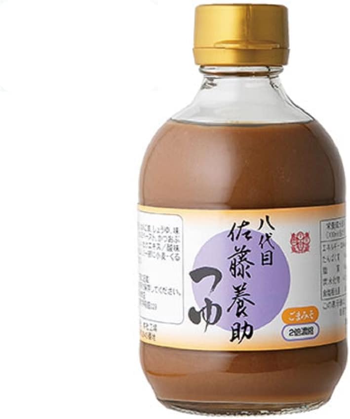 （数量限定）佐藤養助商店　稲庭つゆ　ごまみそ　2倍濃縮　つゆ　（希釈用）　300ml（AT）（代引不可）（沖縄・離島への発送は不可） 1