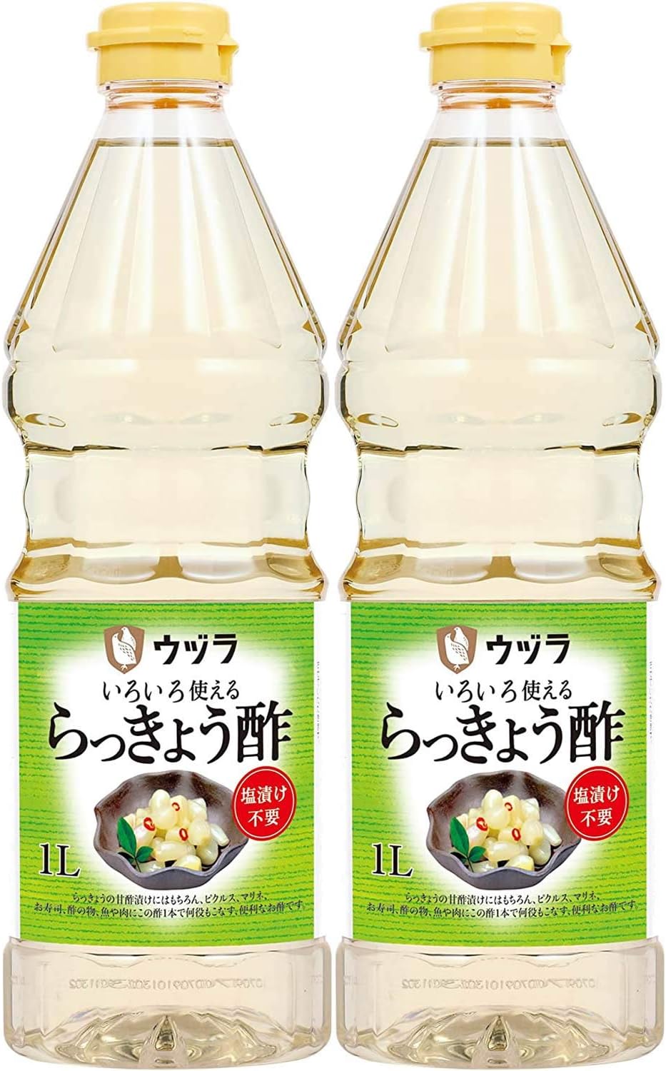 （2本セット）大興産業 ウヅラ酢 らっきょう酢 1L ×2本（AT）（代引不可）（沖縄・離島への発送は不可）