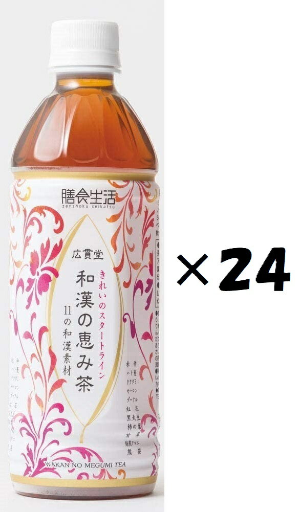 （24本セット）和漢の恵み茶500ml×24